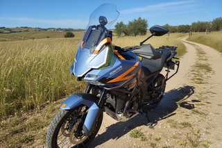 Zontes 703F Azul/Naranja Adventure