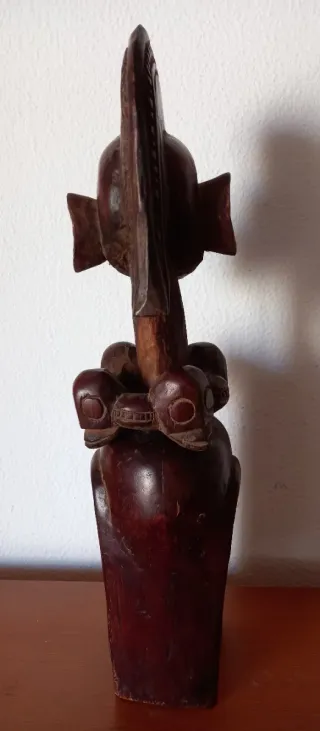 Talla de madera arte africano