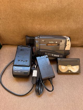 Videocámara Canon UC8000E Video8 Plata Funciona