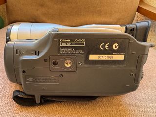Videocámara Canon UC8000E Video8 Plata Funciona
