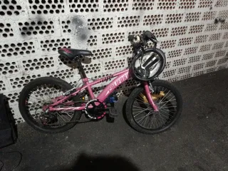 Bicicleta infantil niña