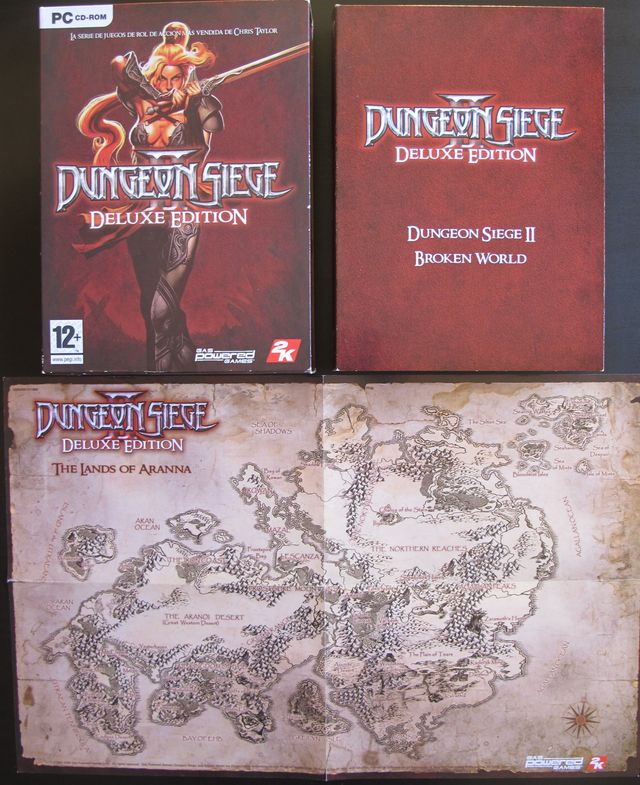 Dungeon Siege II Deluxe Edition PC Completo + mapa