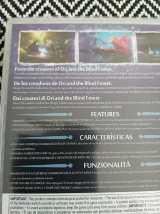 Ori and the Will of the Wisps Nintendo Switch