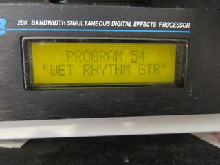 Multiefectos guitarra voz piano Alesis Quadraverb