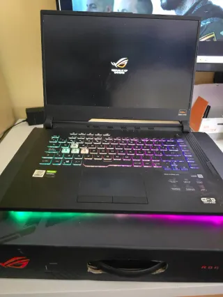 Portátil Asus Rog Strix G15 NVIDIA 2060RTX I7