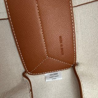 Mala de mulher da marca Polène cyme camel grande