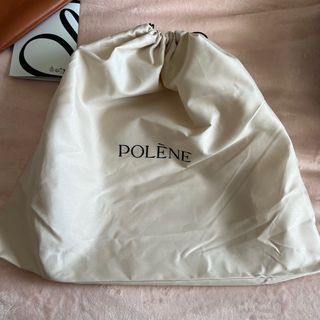 Mala de mulher da marca Polène cyme camel grande