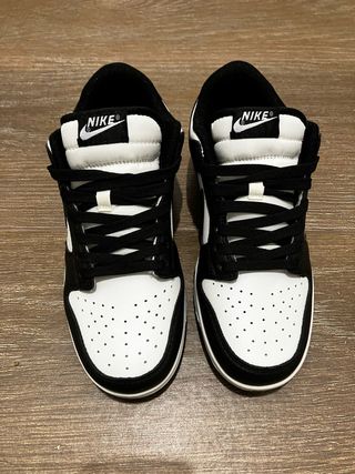 Zapatillas Nike Dunk Low Blancas y Negras num 40