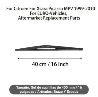 Set Escobillas Limpia 2x650 1x400 Xsara Picasso