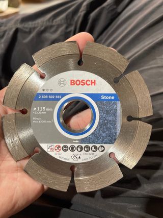 Disco Diamante Bosch 125mm Stone