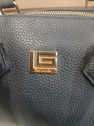 Borsa Bauletto Guy Laroche Blu Scuro Nuova