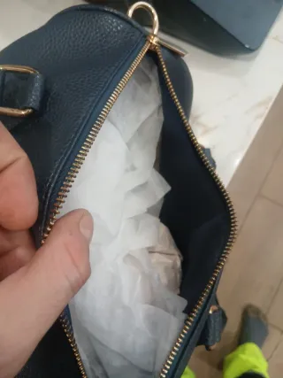 Borsa Bauletto Guy Laroche Blu Scuro Nuova