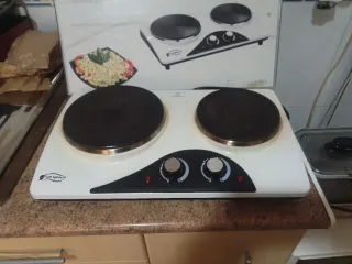 Hornillo Eléctrico Doble