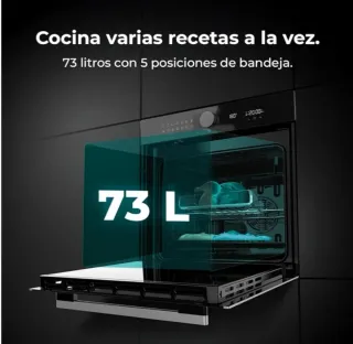 Horno cecotec bolero hexa P516000 glass black A