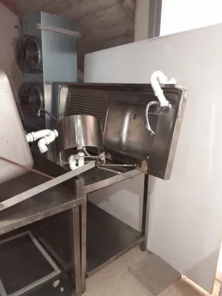 Fregadero industrial hostelería acero inoxidable