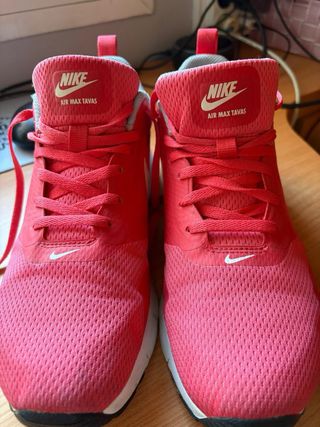 Zapatillas Nike Air Max Rojas pero mas anaranjadas