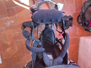 Mochila Portabebés Montaña SALEWA, funda impermeab