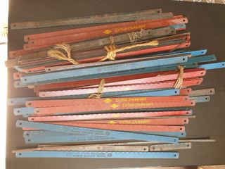 Lote hojas de sierra