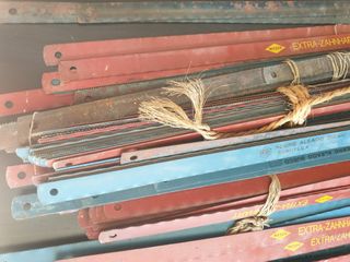 Lote hojas de sierra