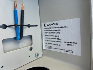Caja contador eléctrico