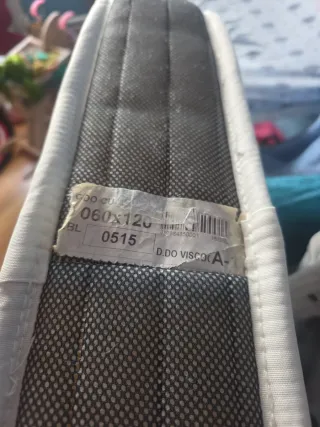 Colchón Cuna Viscoelástico 60x120