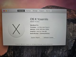 Placa Mãe i5 2.6Ghz Apple Macbook A1502 EMC 2875