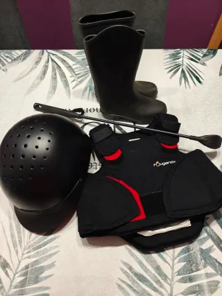 Kit montar a caballo infantil