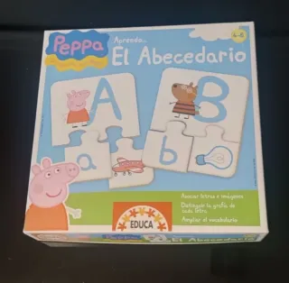 Puzzle El Abecedario Peppa Pig Educa