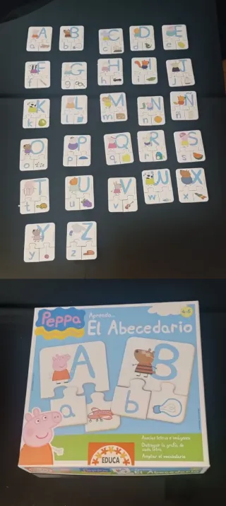 Puzzle El Abecedario Peppa Pig Educa
