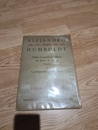 Alejandro de Humboldt Tablas Geográficas Politicas