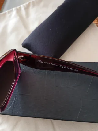 Gafas de sol Zara rosas y marrones