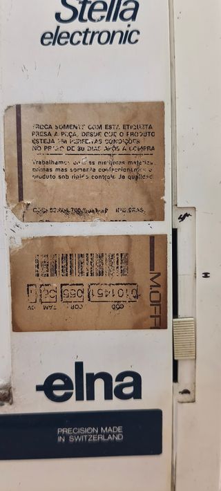 Máquina de Costura Elna Stella Electronic Vintage