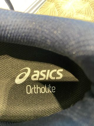 Zapatillas Asics Azul y Blanco