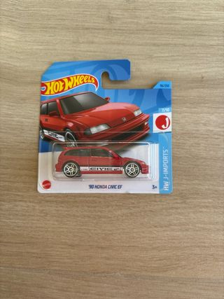 Hot Wheels '90 Honda Civic EF HW J-Imports
