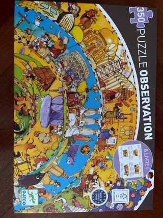 Puzzle Djeco Observación Historia 350 piezas