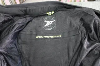 2 Chaqueta Moto Seventy Verano Negra