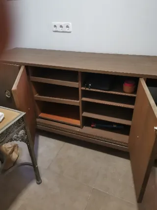 Mueble aparador salón TV HiFi Vinilos