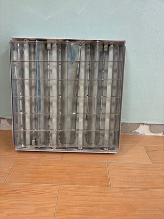 Luminarias fluorescentes. Individual o en lote.