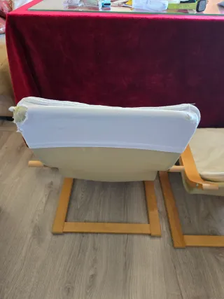 2 Sillonesi infantil abedul.