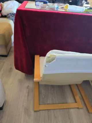 2 Sillonesi infantil abedul.