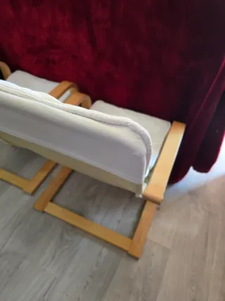 2 Sillonesi infantil abedul.