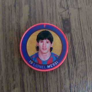 TAZO LEO MESSI 19 FC BARCELONA 2005 2006