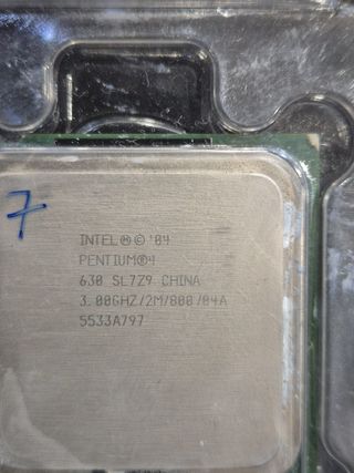 Lote Procesadores Antiguos AMD / Intel SIN REVISAR