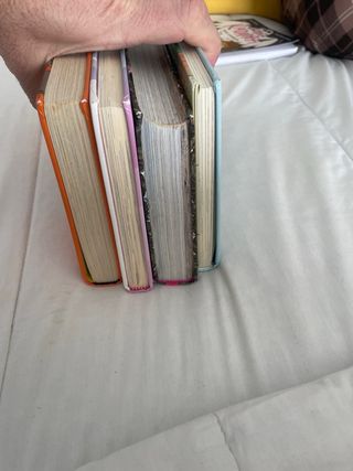 lote de cuatro libros