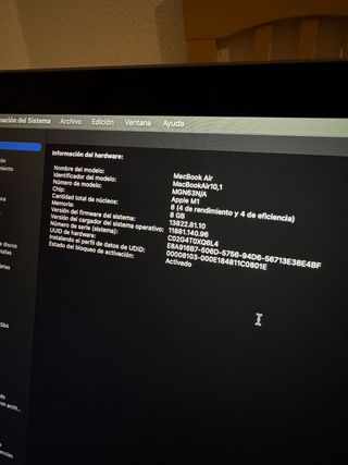 Apple MacBook Air M1 Gris Espacial