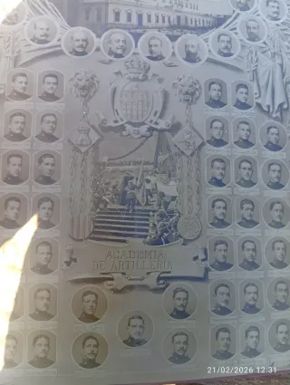 Antiguo antigua artillería 1916