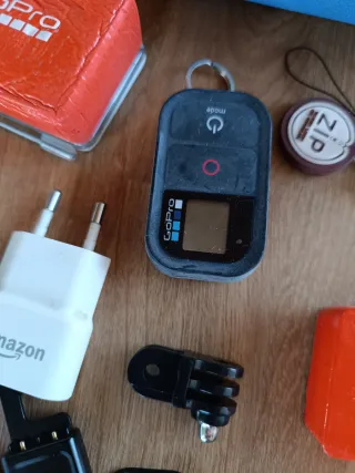 GoPro HERO3+ y HERO3 con accesorios.