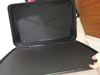 Juego de maletas negro nuevo