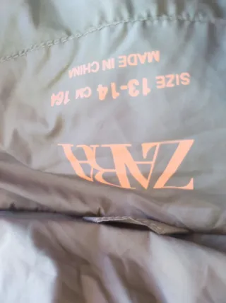 Chaqueta Zara Talla 13-14