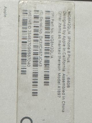 iPhone 8 Plus blanco